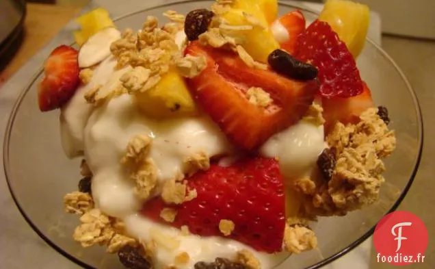 Parfait Ananas Fraise de Shannon