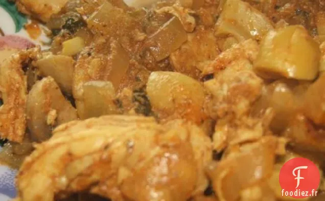 Poulet à la Sauce aux Noix de Cajou