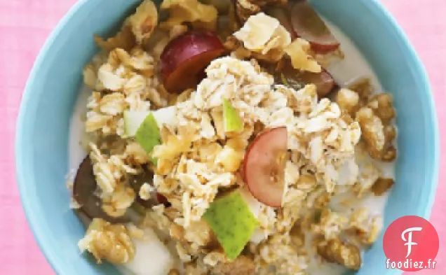 Céréales pour le petit déjeuner au Muesli