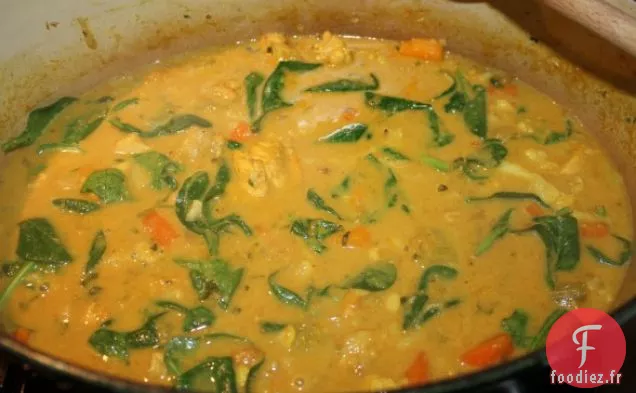 Curry De Poulet Et Légumes