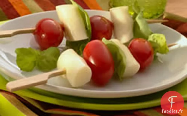 Brochettes Caprese