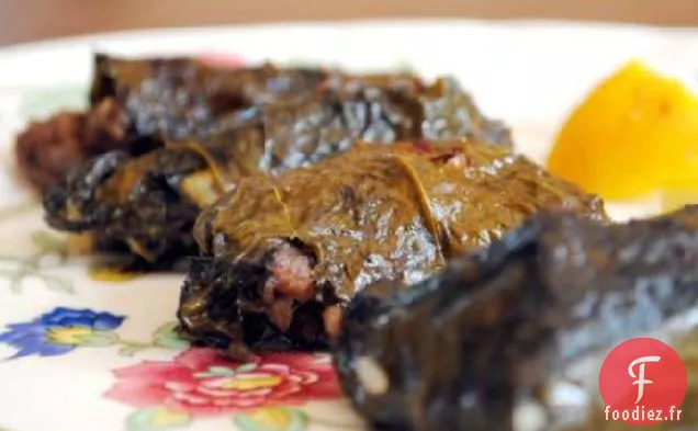 Dolma Grecque Aka Feuilles De Vigne Farcies