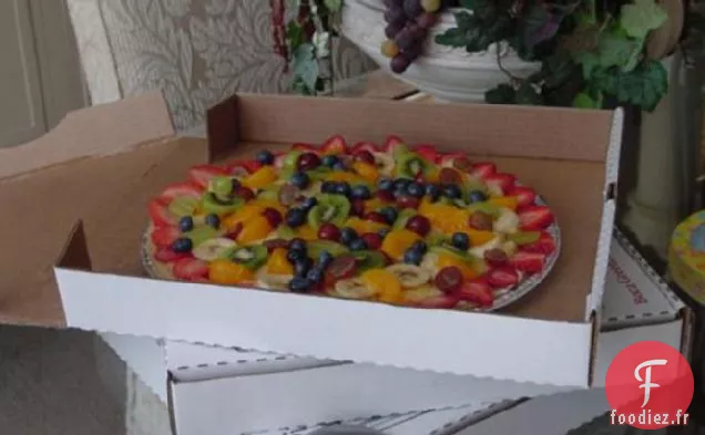 Pizza aux Fruits