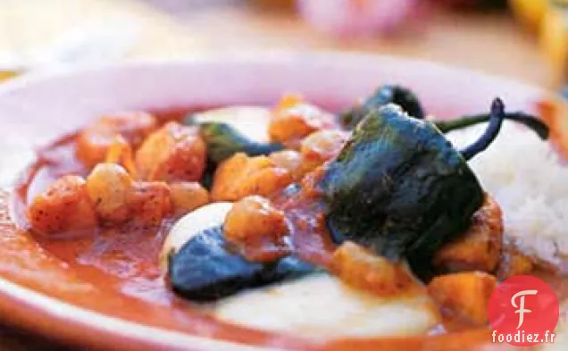 Poblanos Farcis au Fromage de Juan Diego Michel