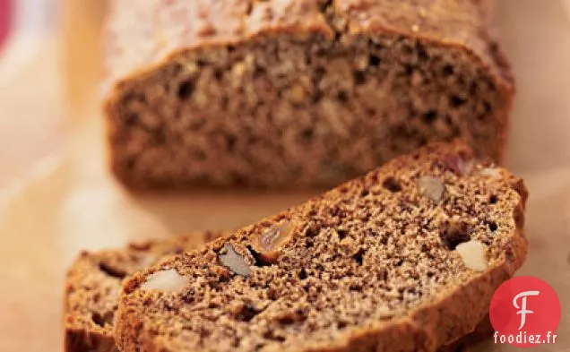 Pain Sucré au Kaki et aux Noix Grillées
