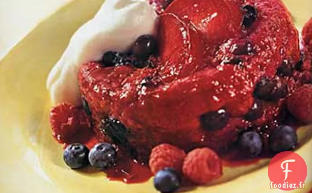 Puddings d'été aux Prunes et aux Baies