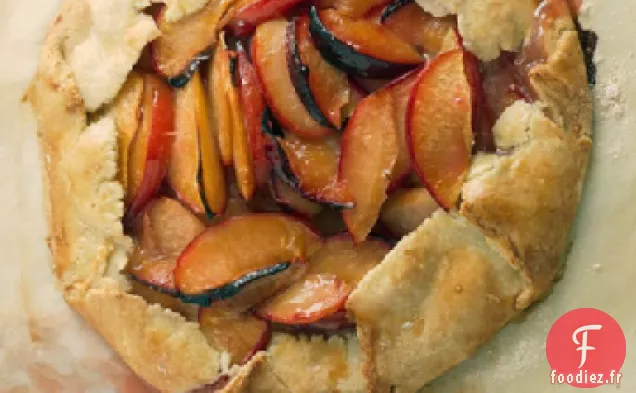 Tarte aux Prunes Rustique