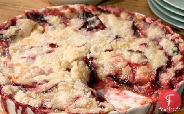 Crumble aux Prunes