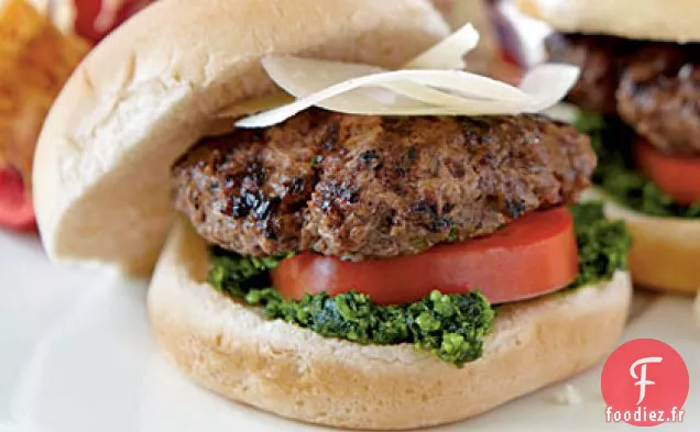 Sliders au Pesto