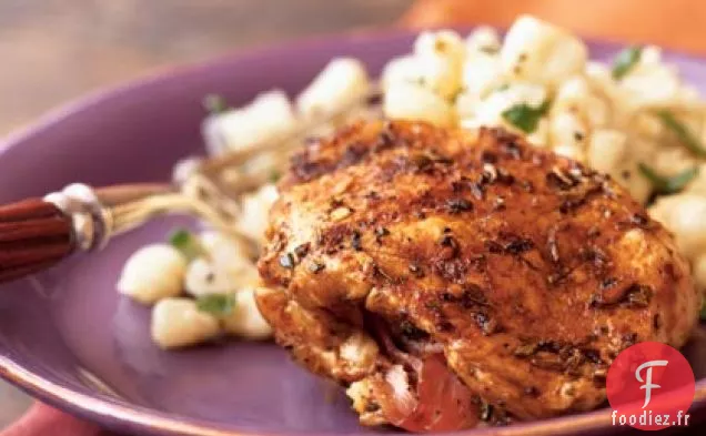 Côtelettes de Porc Farcies aux Prunes Grillées et au Prosciutto