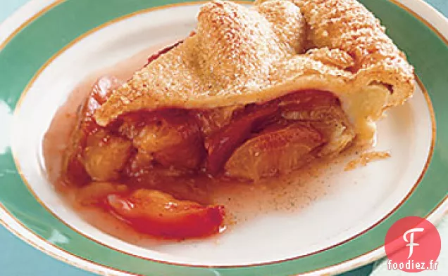 Tarte aux Prunes Épicée