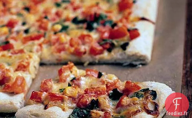 Carrés d'Ail Rôtis, de Tomates et de Basilic
