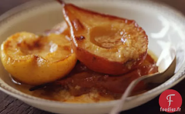 Gratin de Fruits au Calvados et Mascarpone