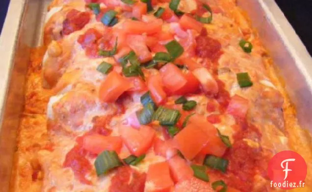 Enchiladas de Poulet à la Crème Sure