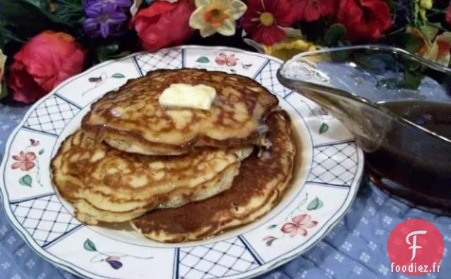 Crêpes Aux Pommes Au Sirop De Pomme