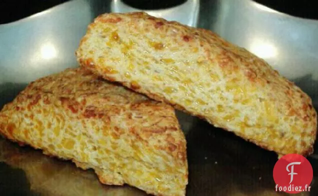 Scones pomme-cheddar