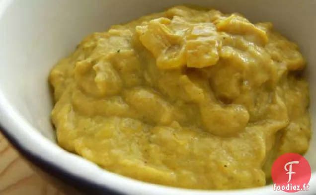 Trempette à la Banane au Curry