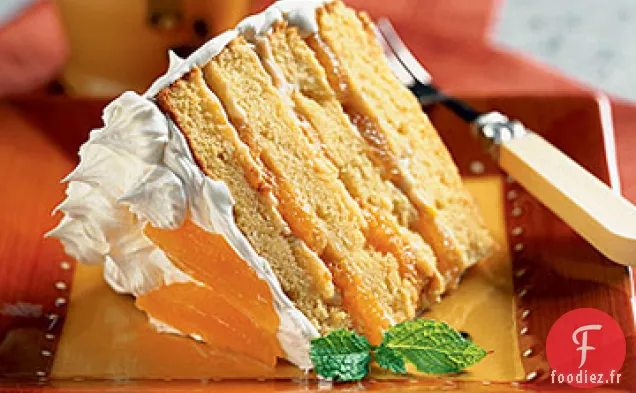 Gâteau À la Crème d'Orange et d'Amande