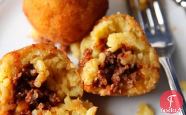 Arancine (Boulettes de Riz au safran)