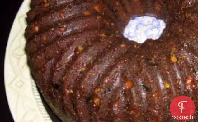 Gâteau Bundt Orange Abricot