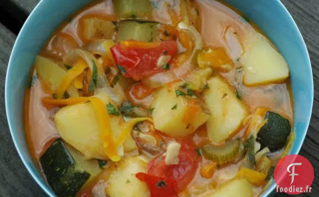 Curry Rouge Thaï Aux Légumes