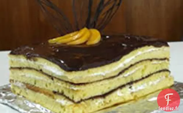 Gâteau à l'Eau-De-Vie aux Abricots