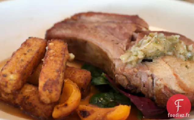 Côtelettes de Porc à la Mijoteuse Aux Abricots et Pruneaux