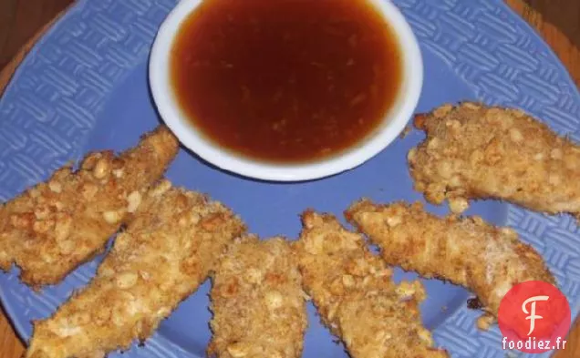 Poulet En Croûte De Macadamia Avec Sauce Maui Sunset