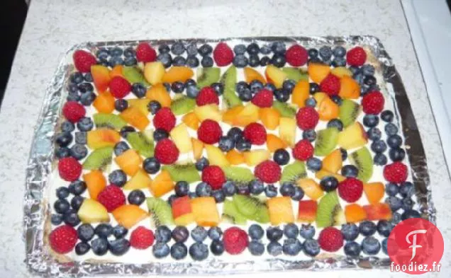 Pizza aux Fruits Faible en Gras