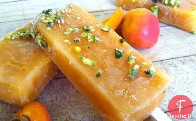 Paletas Abricot Rôti - Vanille