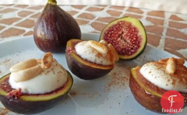 Figues ou Abricots fourrés au Mascarpone et à l'Amaretto