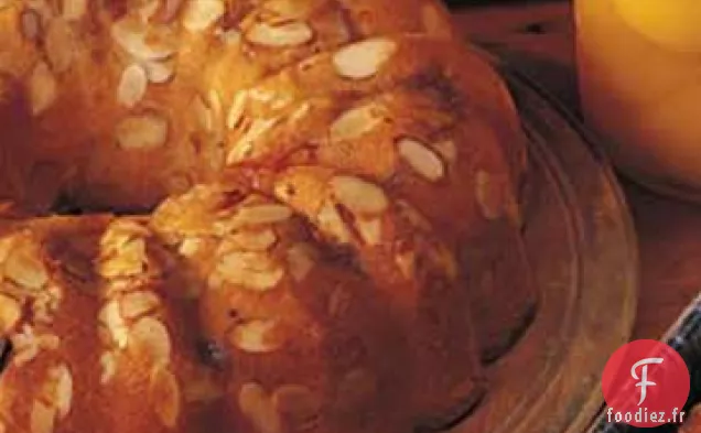 Gâteau au Café aux Amandes /Abricots