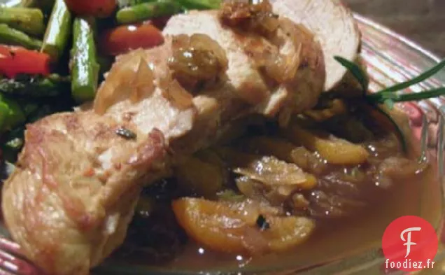 poulet aux fruits secs