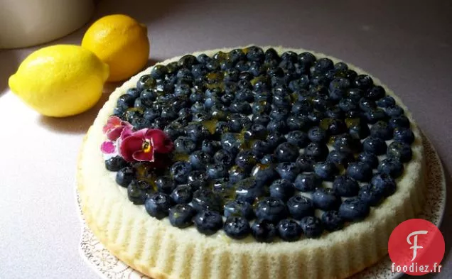 Bleuets Frais Au Mascarpone et au Caillé de Citron