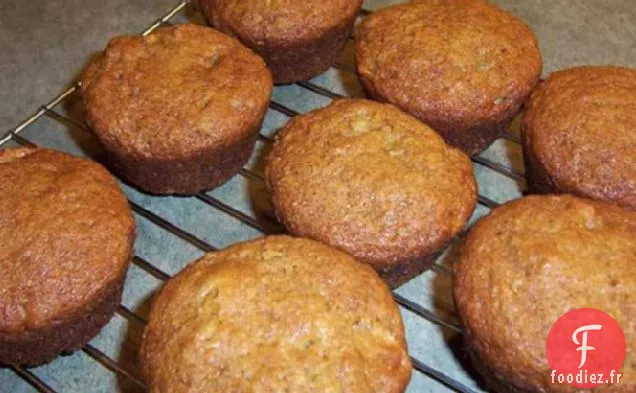 Muffins aux Figues et Bananes et Noix