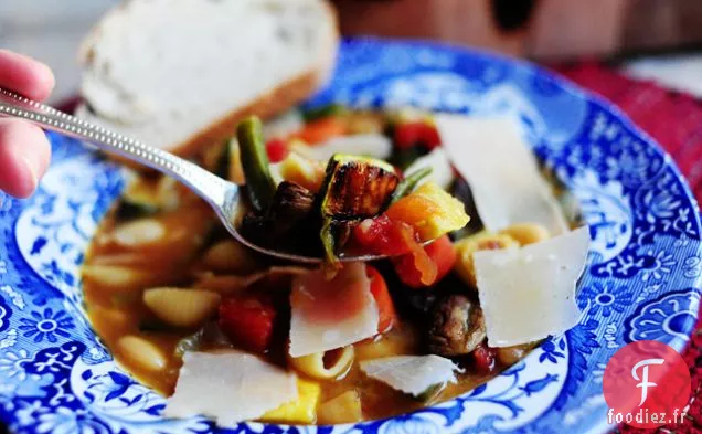 Minestrone de Légumes Rôtis