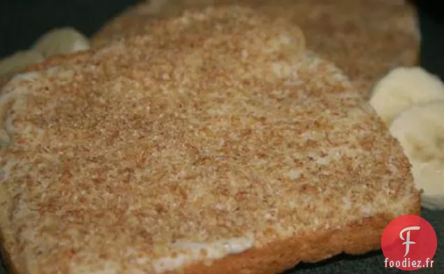 Toast à la Crème de Banane de Kaleb
