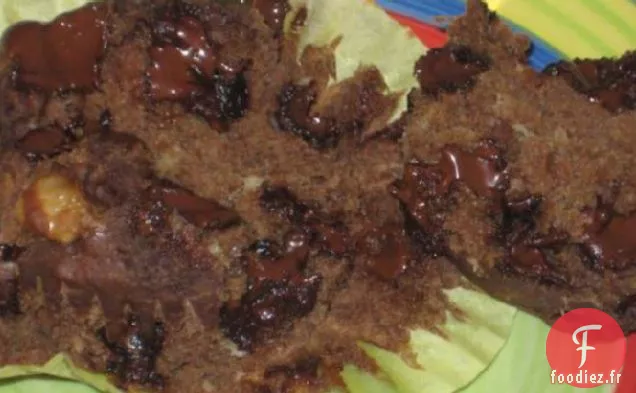 Muffins à la Banane aux Pépites de Chocolat Au Chocolat