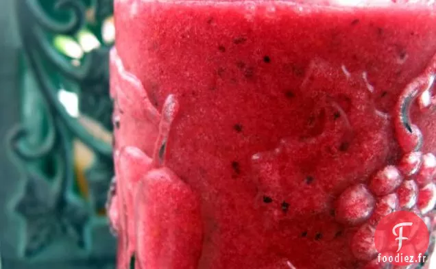 Smoothie à la Banane et à la Fraise