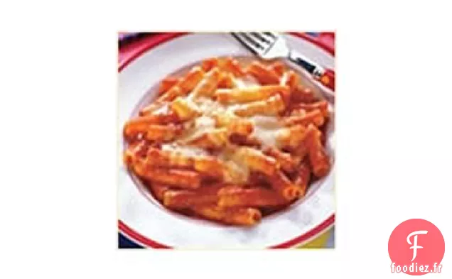 Ziti Cuit au Four Aux Trois Fromages