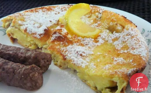 Les Bananes Favorisent le Pain Perdu aux Framboises