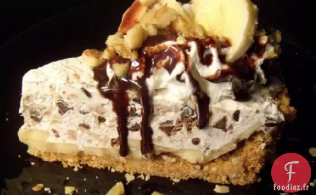 Tarte à la crème Glacée à la Banane Maya