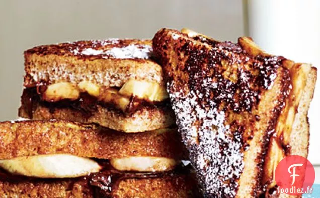 Pain Perdu Banane-Chocolat