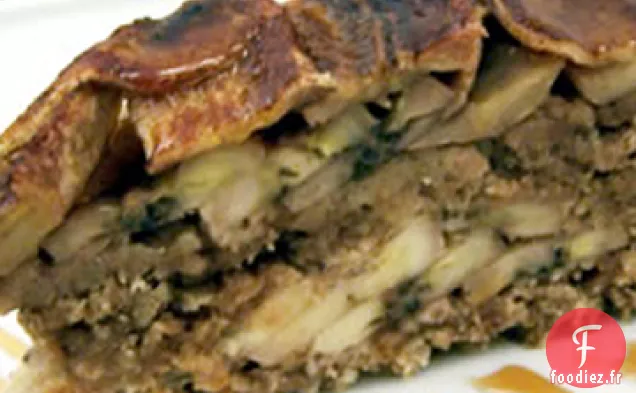 Tarte à la Banane Entière Brésilienne