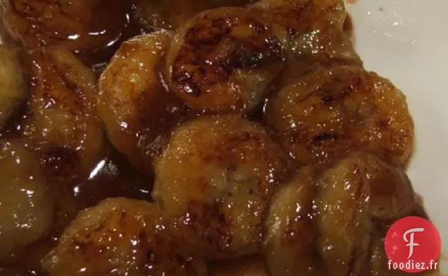 Banane Cuite Au Four Avec Du Citron Vert