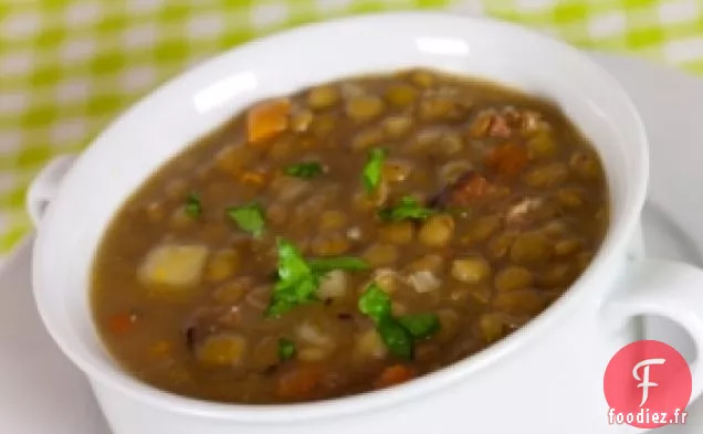 Soupe aux Lentilles Citronnées d'Ellie Krieger