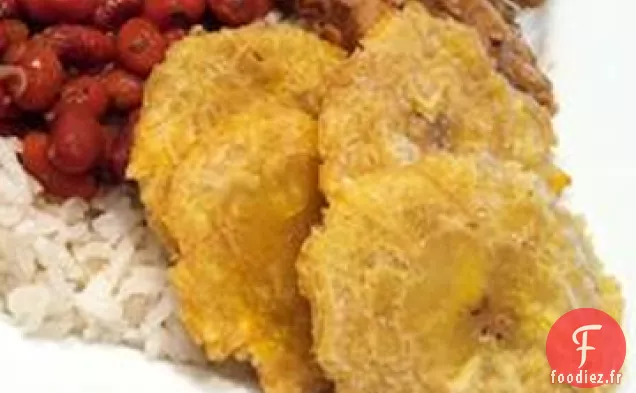 Tostones Portoricaines (Plantains Frits)