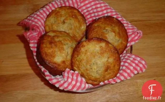 Muffins à l'Ananas et à la Banane