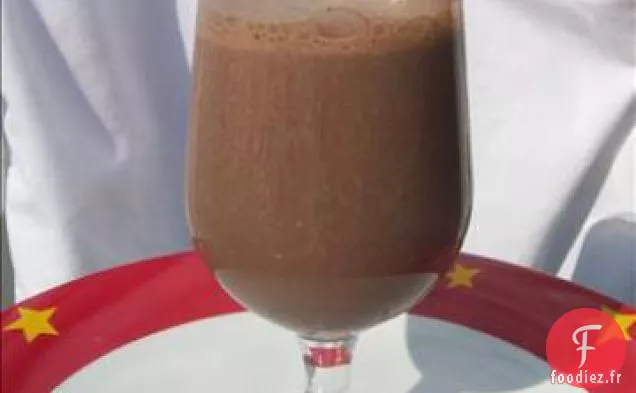 Smoothie au Cacao et à la banane (sans gras)