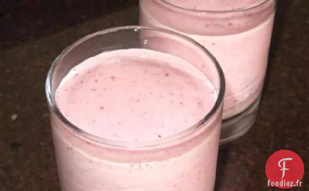 Smoothie à la Fraise et à l'Orange